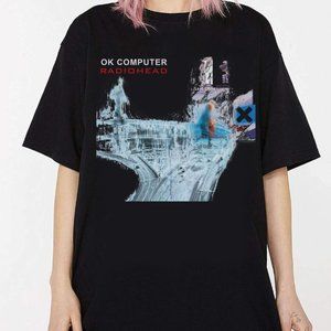 Vintage Ok Computer Radiohead T-Shirt, Radiohead Kid a T-shirt